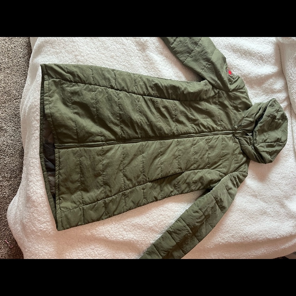 OLIVE GREEN WINTER PARKA